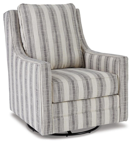 Kambria Swivel Glider Accent Chair - Pierce Furniture Gallery