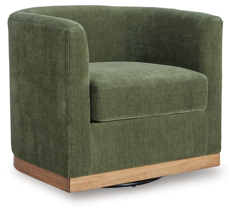 Jersonlow Swivel Accent Chair - Pierce Furniture Gallery