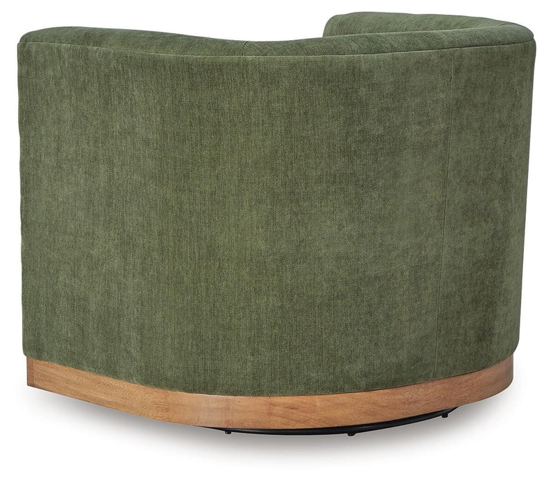 Jersonlow Swivel Accent Chair - Pierce Furniture Gallery