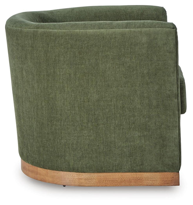 Jersonlow Swivel Accent Chair - Pierce Furniture Gallery