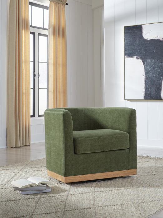 Jersonlow Swivel Accent Chair - Pierce Furniture Gallery