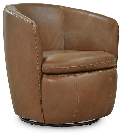 Kierreys Swivel Accent Chair - Pierce Furniture Gallery