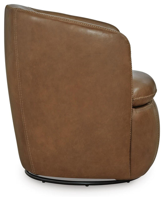 Kierreys Swivel Accent Chair - Pierce Furniture Gallery