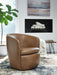 Kierreys Swivel Accent Chair - Pierce Furniture Gallery