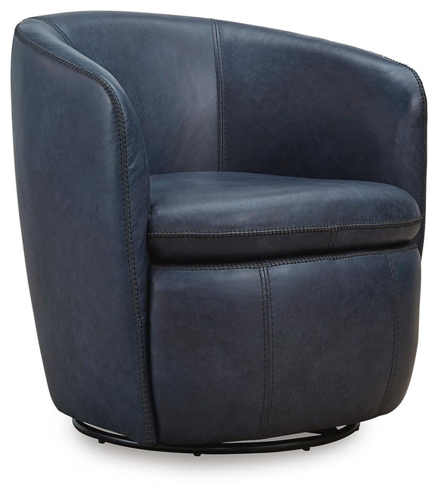 Kierreys Swivel Accent Chair - Pierce Furniture Gallery
