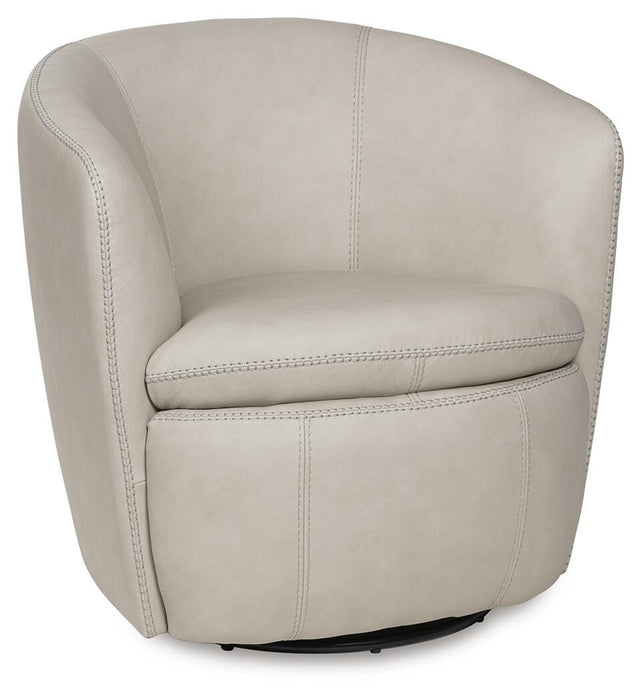 Kierreys Swivel Accent Chair - Pierce Furniture Gallery