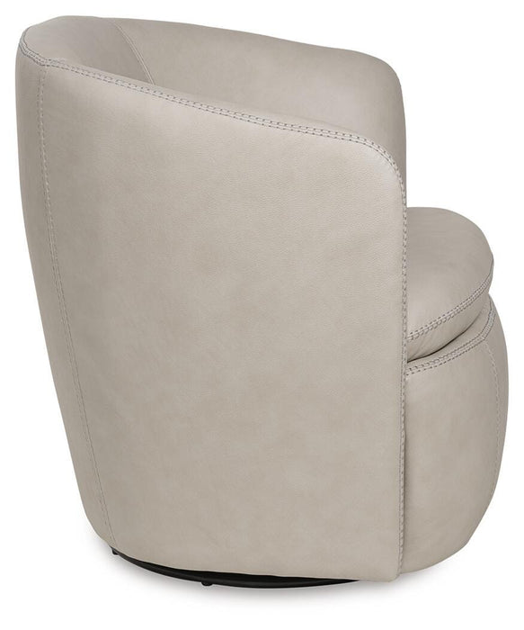 Kierreys Swivel Accent Chair - Pierce Furniture Gallery