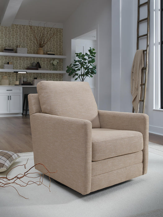 Freybourne Next-Gen Nuvella Swivel Accent Chair - Pierce Furniture Gallery