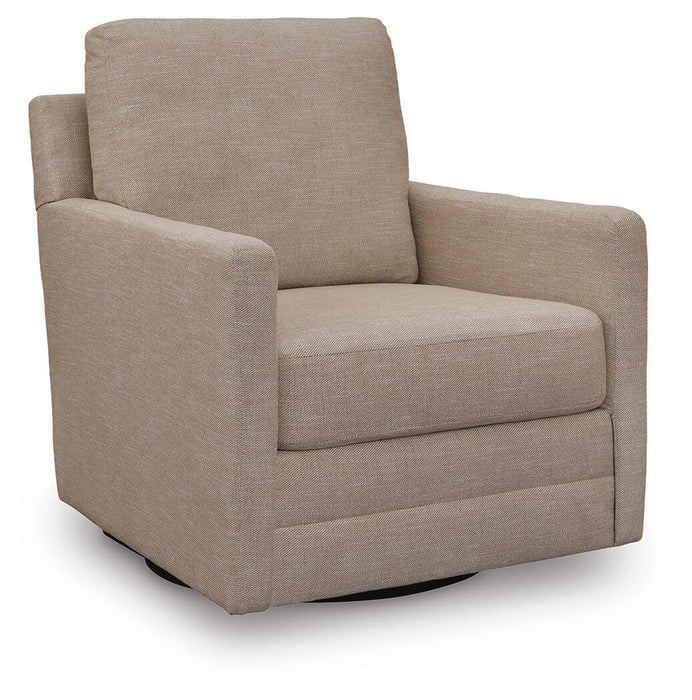 Freybourne Next-Gen Nuvella Swivel Accent Chair - Pierce Furniture Gallery