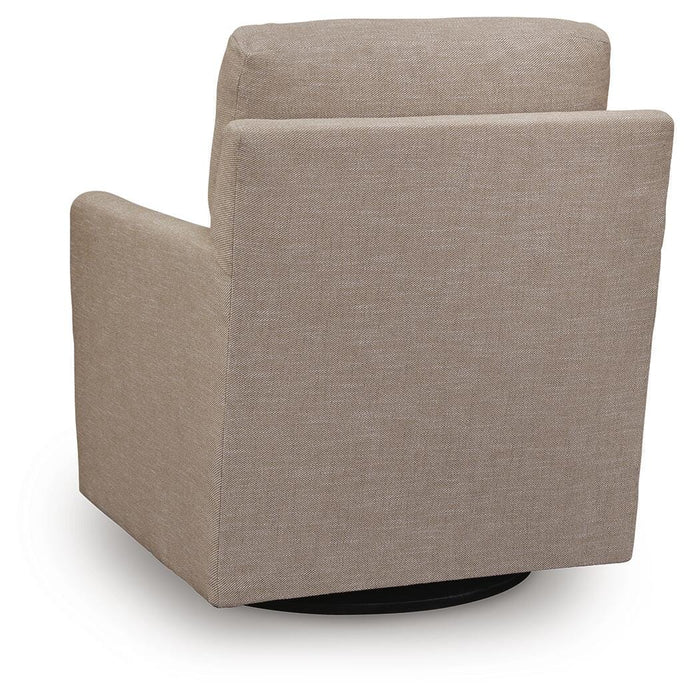 Freybourne Next-Gen Nuvella Swivel Accent Chair - Pierce Furniture Gallery