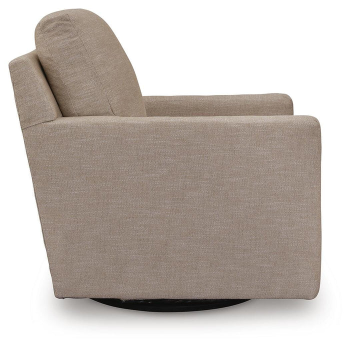 Freybourne Next-Gen Nuvella Swivel Accent Chair - Pierce Furniture Gallery