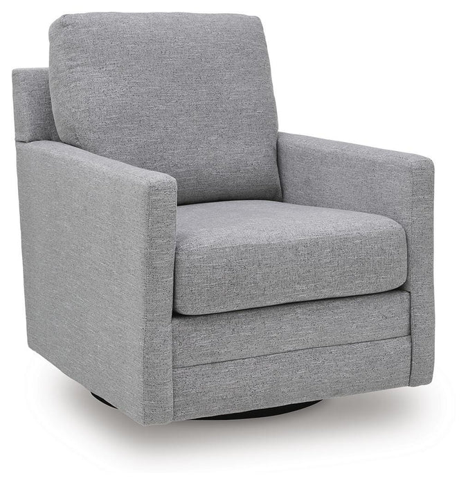 Freybourne Next-Gen Nuvella Swivel Accent Chair - Pierce Furniture Gallery