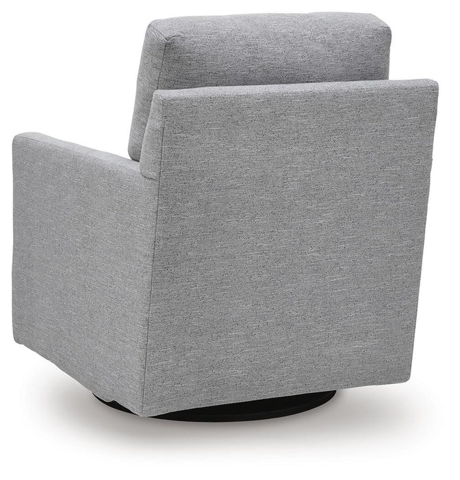 Freybourne Next-Gen Nuvella Swivel Accent Chair - Pierce Furniture Gallery