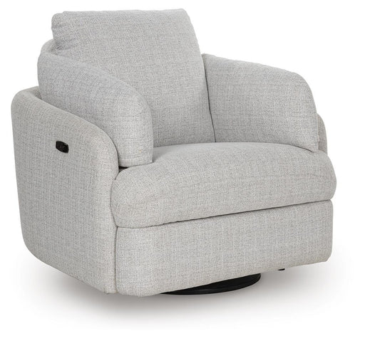 Alainmont Next-Gen Nuvella Swivel Power Recliner - Pierce Furniture Gallery
