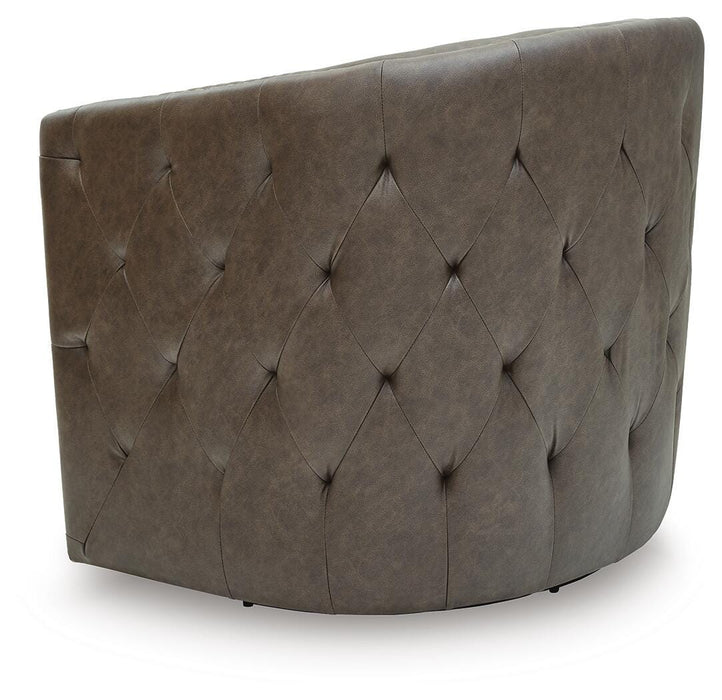 Brentlow Swivel Accent Chair - Pierce Furniture Gallery