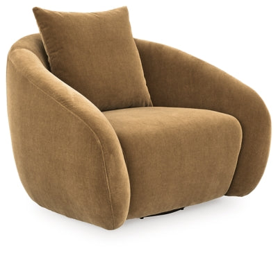 Yahya Swivel Accent Chair - Pierce Furniture Gallery