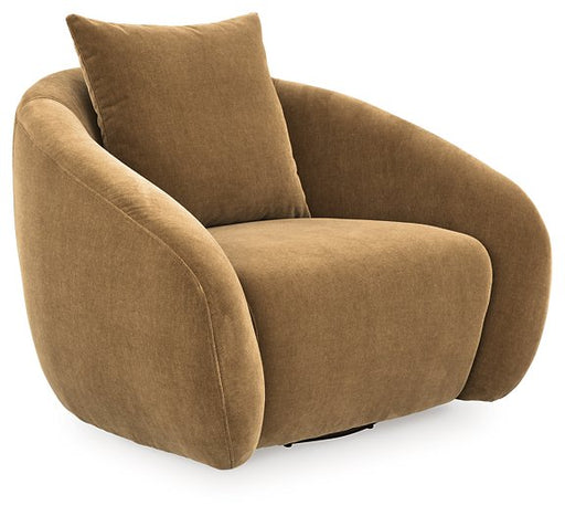 Yahya Swivel Accent Chair - Pierce Furniture Gallery