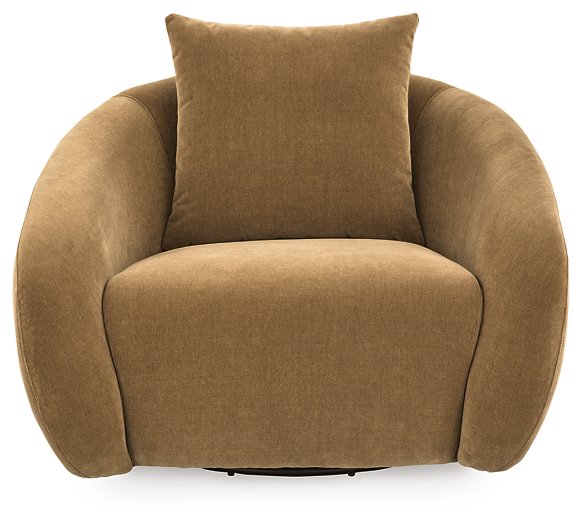 Yahya Swivel Accent Chair - Pierce Furniture Gallery