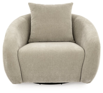 Yahya Swivel Accent Chair - Pierce Furniture Gallery
