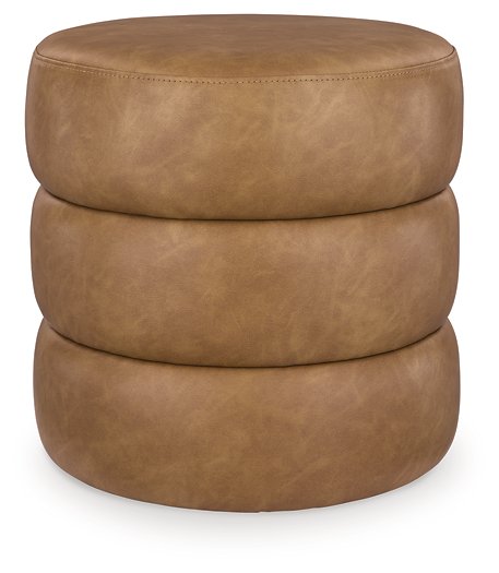 Ummi Swivel Accent Ottoman - Pierce Furniture Gallery