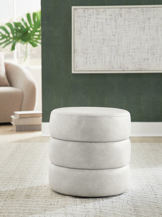 Ummi Swivel Accent Ottoman - Pierce Furniture Gallery