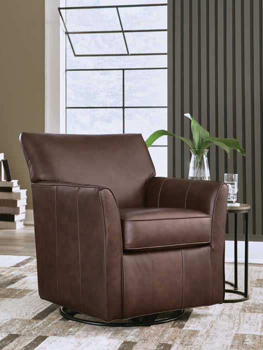 Braydunn Swivel Glider Accent Chair - Pierce Furniture Gallery