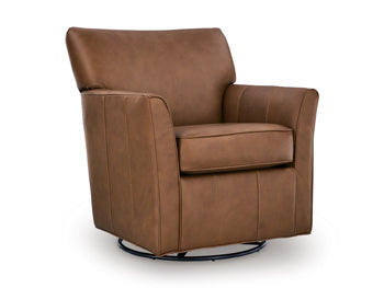 Braydunn Swivel Glider Accent Chair - Pierce Furniture Gallery