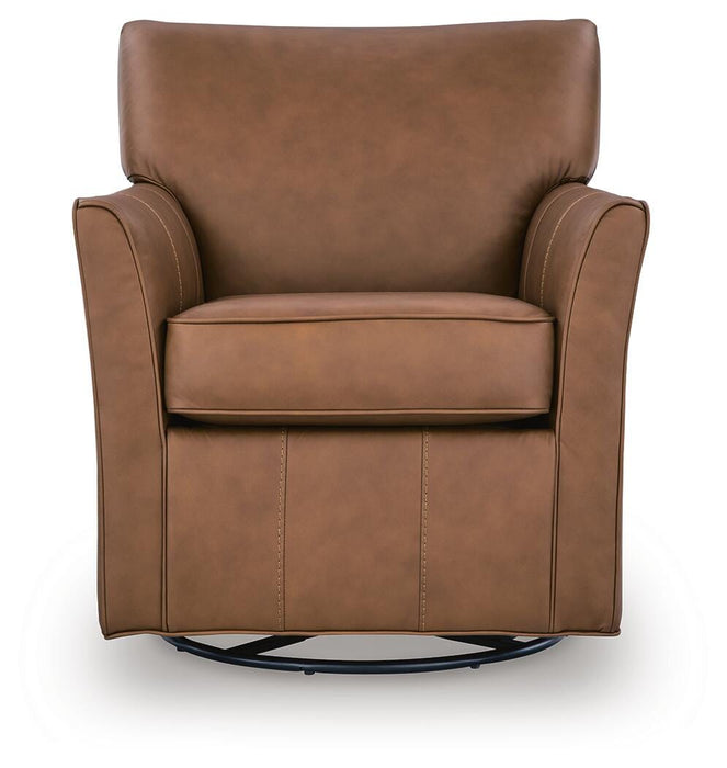Braydunn Swivel Glider Accent Chair - Pierce Furniture Gallery