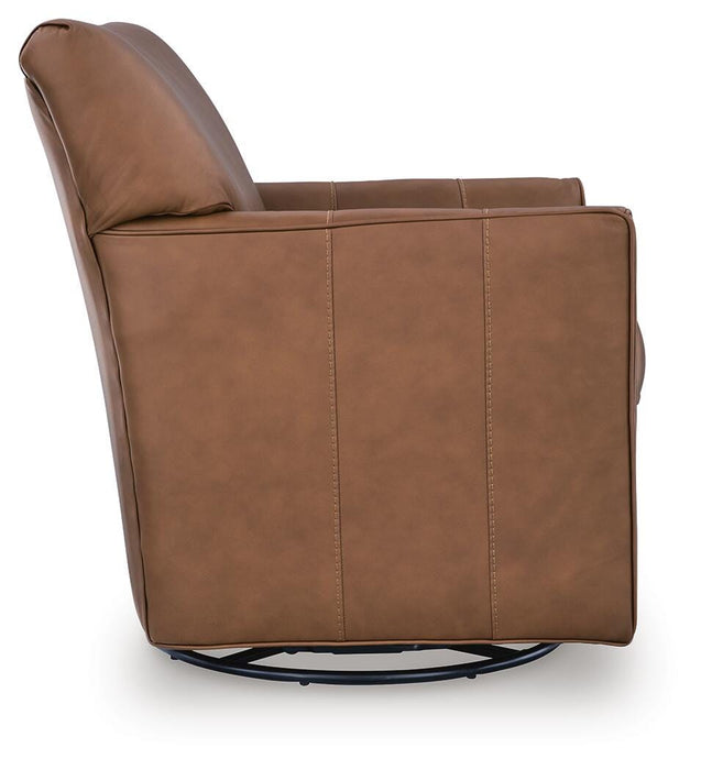 Braydunn Swivel Glider Accent Chair - Pierce Furniture Gallery