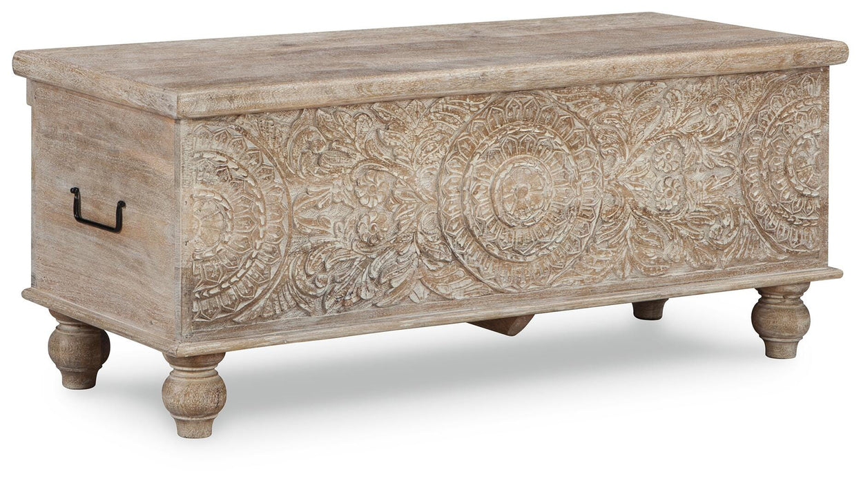Fossil Ridge Storage Bench - Pierce Furniture Gallery