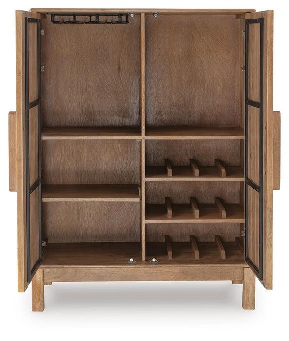 Pellamour Bar Cabinet - Pierce Furniture Gallery