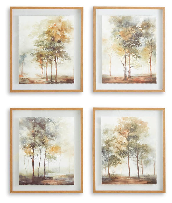 Bryneford Wall Art (Set of 4) - Pierce Furniture Gallery