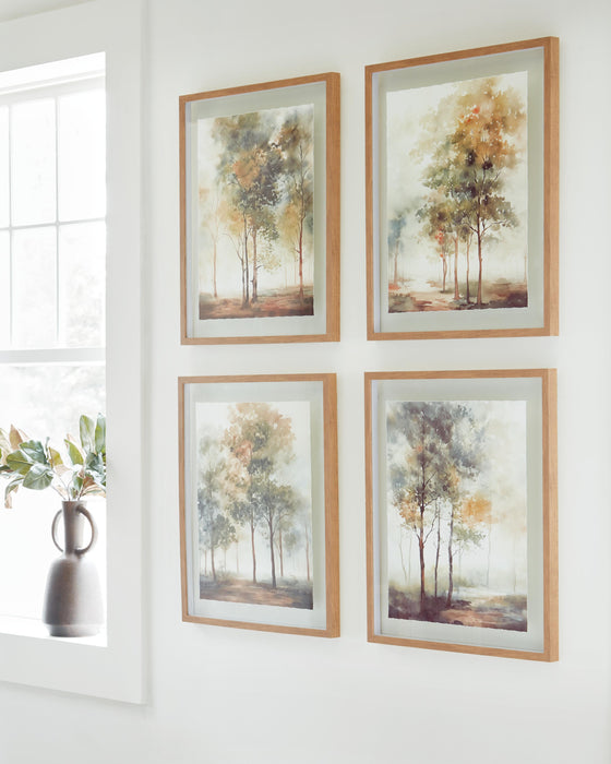 Bryneford Wall Art (Set of 4) - Pierce Furniture Gallery