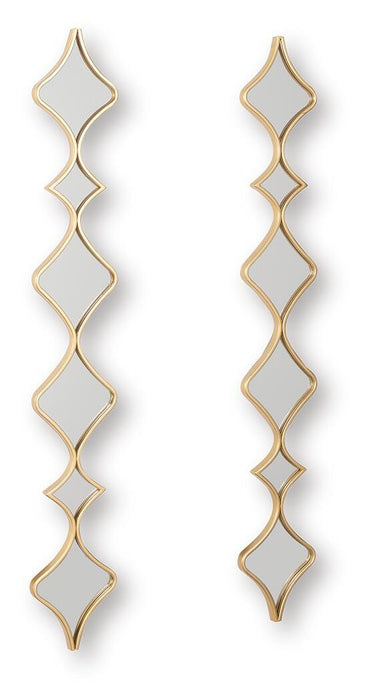 Harriswood Accent Mirror Set (Set of 2) - Pierce Furniture Gallery