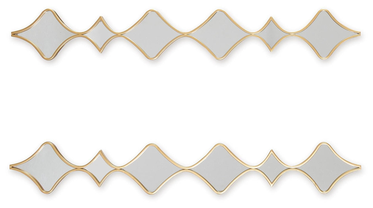 Harriswood Accent Mirror Set (Set of 2) - Pierce Furniture Gallery