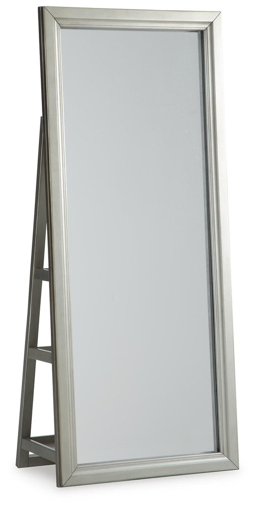Evesen Floor Standing Mirror/Storage - Pierce Furniture Gallery