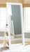 Evesen Floor Standing Mirror/Storage - Pierce Furniture Gallery