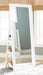 Evesen Floor Standing Mirror/Storage - Pierce Furniture Gallery