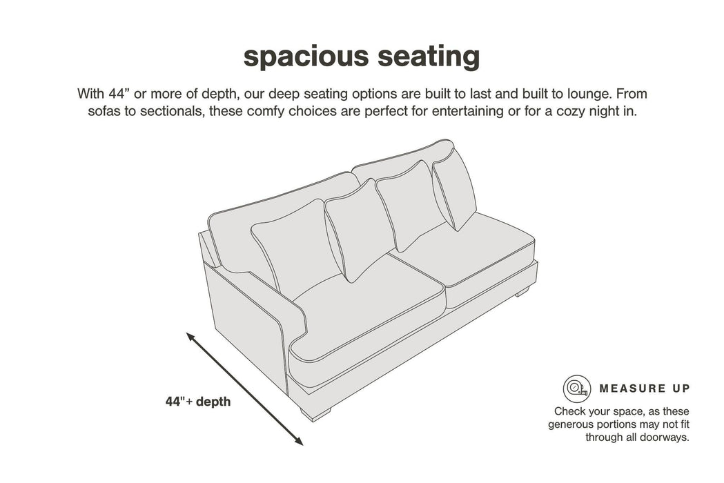 Lindyn Sectional Sofa - Pierce Furniture Gallery