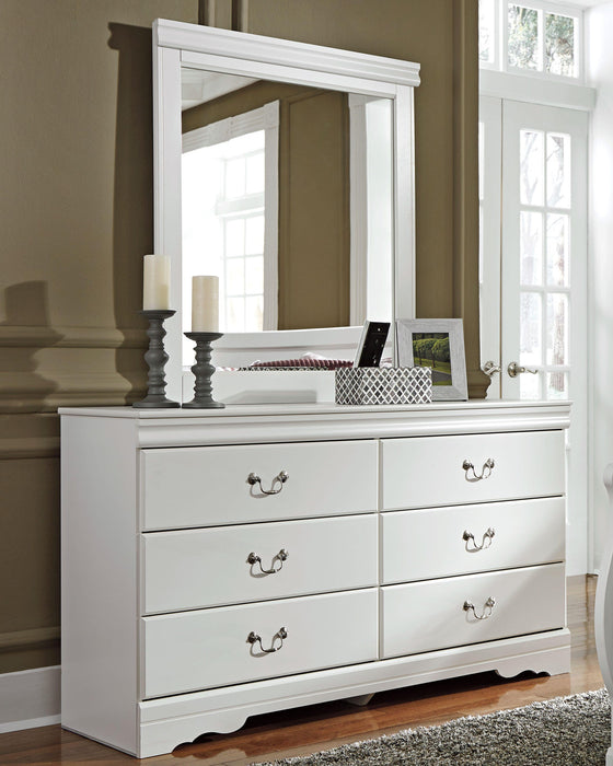 Anarasia Dresser and Mirror - Pierce Furniture Gallery
