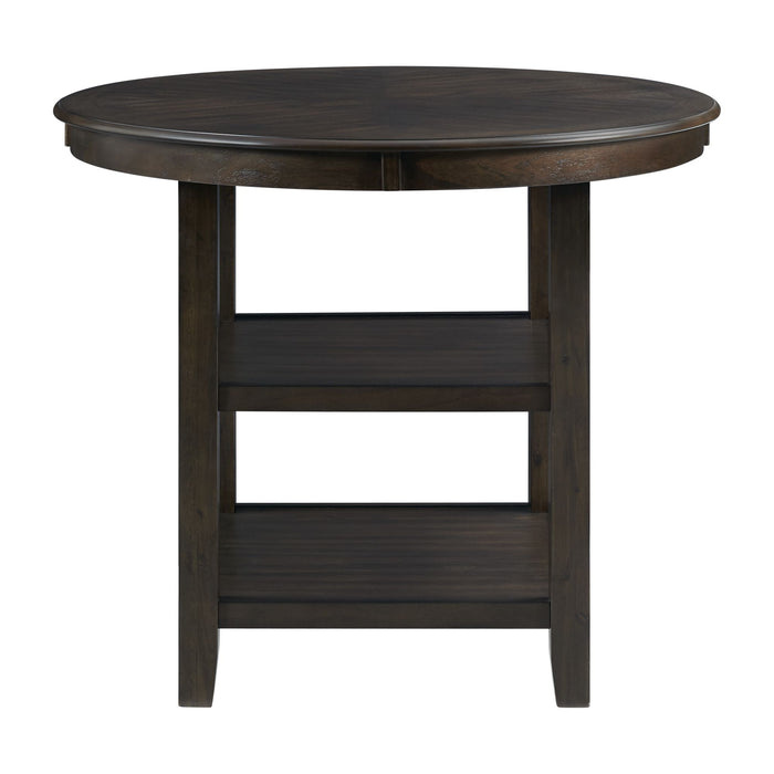 Amherst Counter Table w/Wood Leg Dark Finish