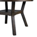 Amherst Dining Table w/Wood Leg Dark Finish - Pierce Furniture Gallery