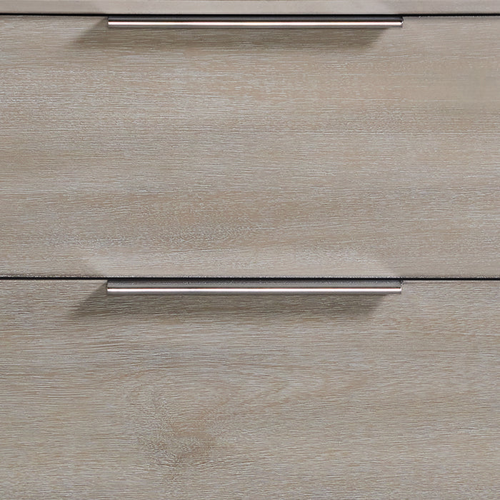 Arcadia Dresser & Mirror Set in Grey