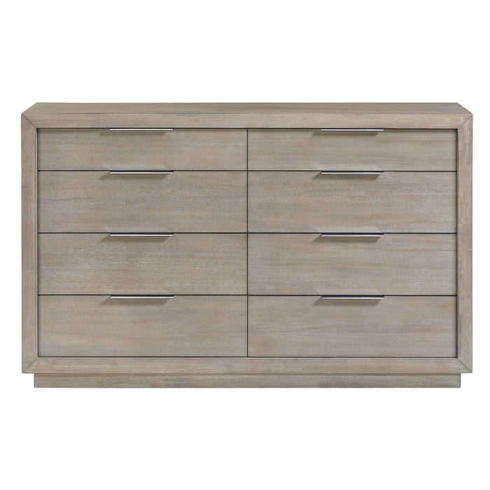 8 drawer grey dresser Arcadia 8-Drawer Dresser in Grey