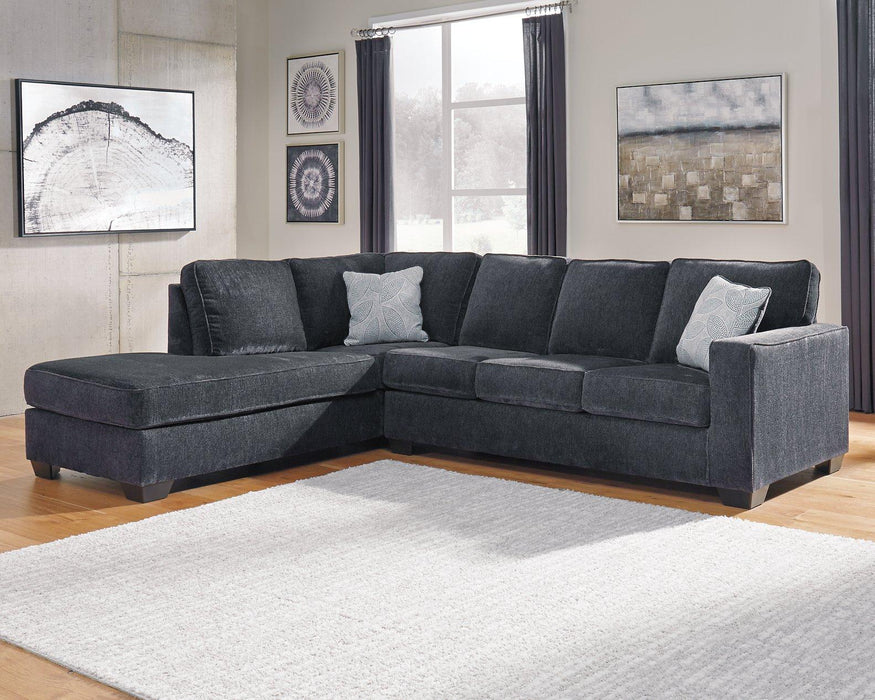 Altari Sleeper Sectional with Chaise - Pierce Furniture Gallery