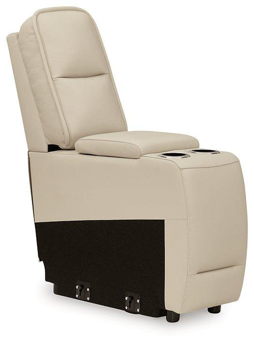 Double Deal Reclining Sectional with Console - Pierce Furniture Gallery