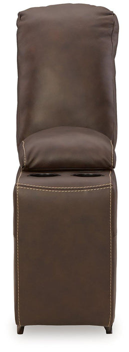 Dunleith Power Reclining Loveseat with Console - Pierce Furniture Gallery