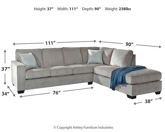 Altari Sectional with Chaise - Pierce Furniture Gallery