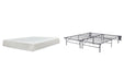 10 Inch Chime Memory Foam Mattress Set - Pierce Furniture Gallery