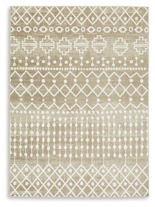 Bunchly 4'11" x 7'2" Washable Rug - Pierce Furniture Gallery